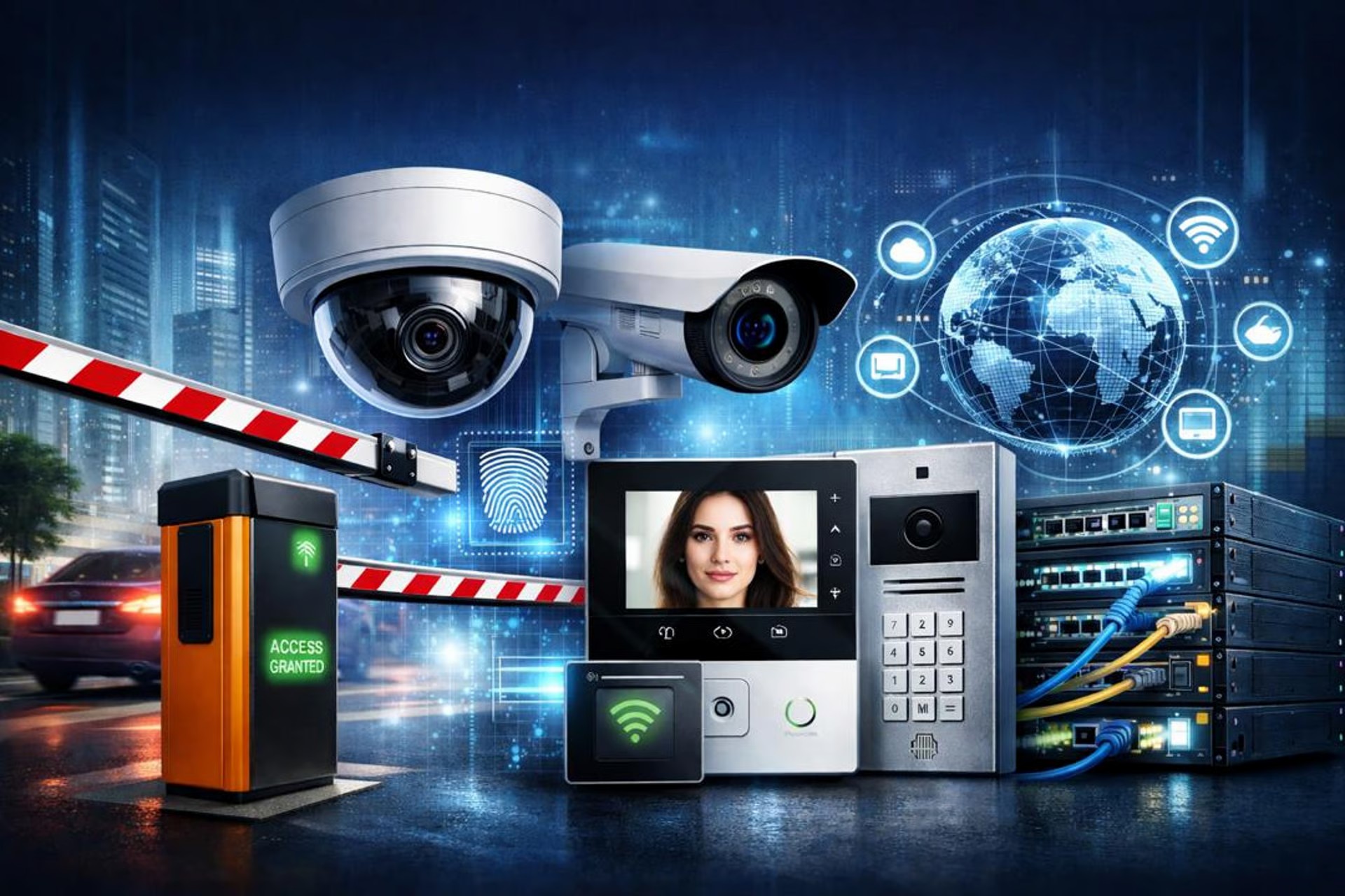Security system installation